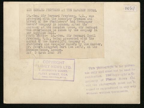Original Digital object not accessible
